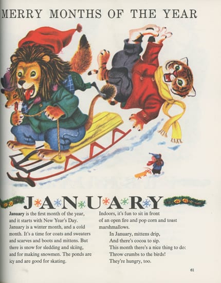 Richard Scarry’s Merry Months Of The Year