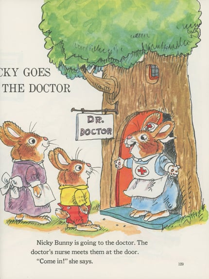 Richard Scarry’s Nicky Goes To The Doctor